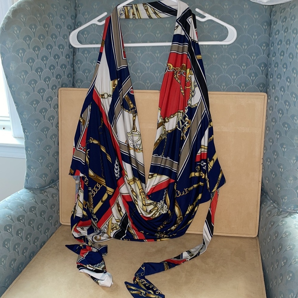 FashionNova chain blouse top